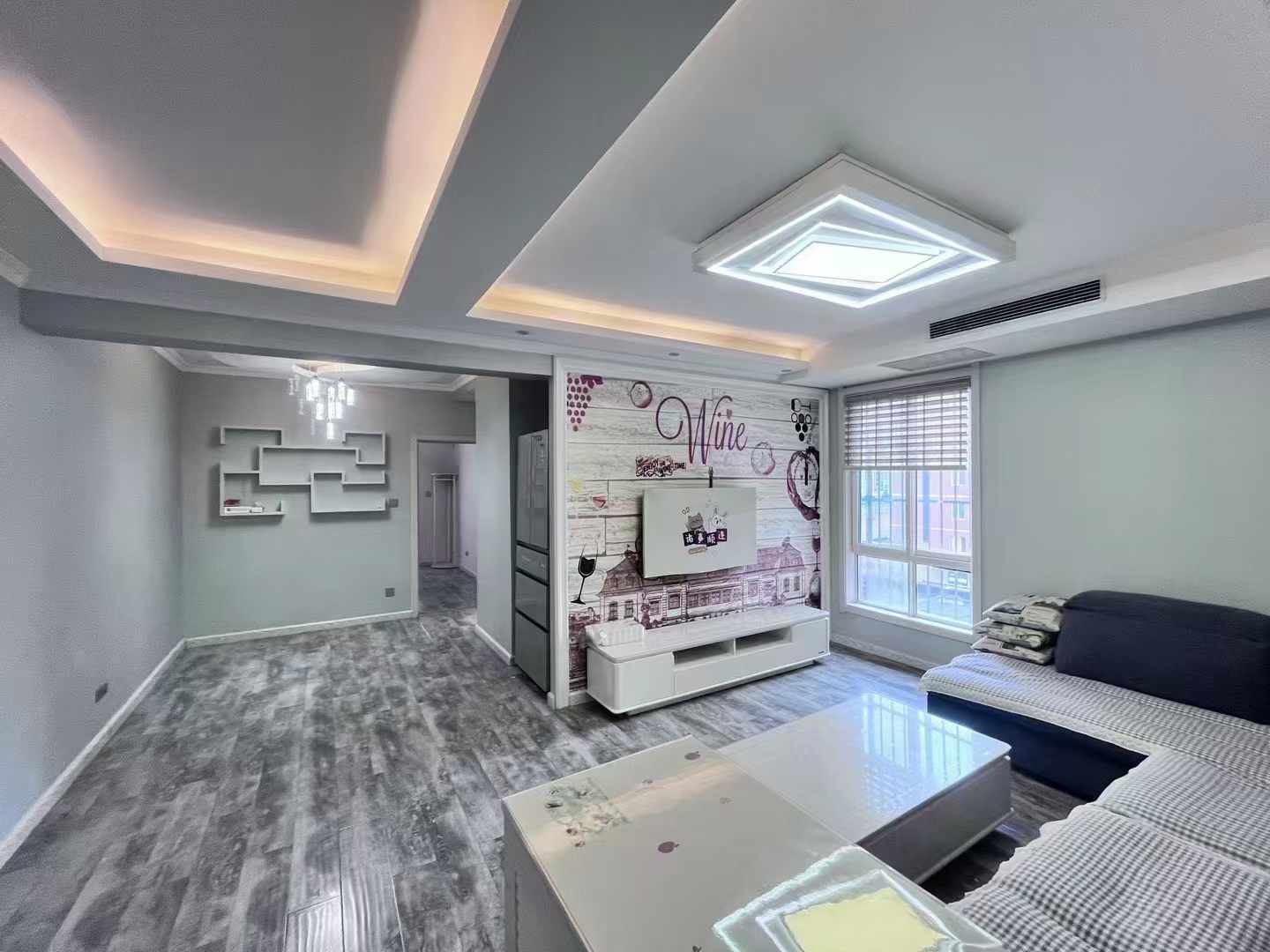 出售宝鸡高新区永泰名苑87平米，小两室，精装二手房