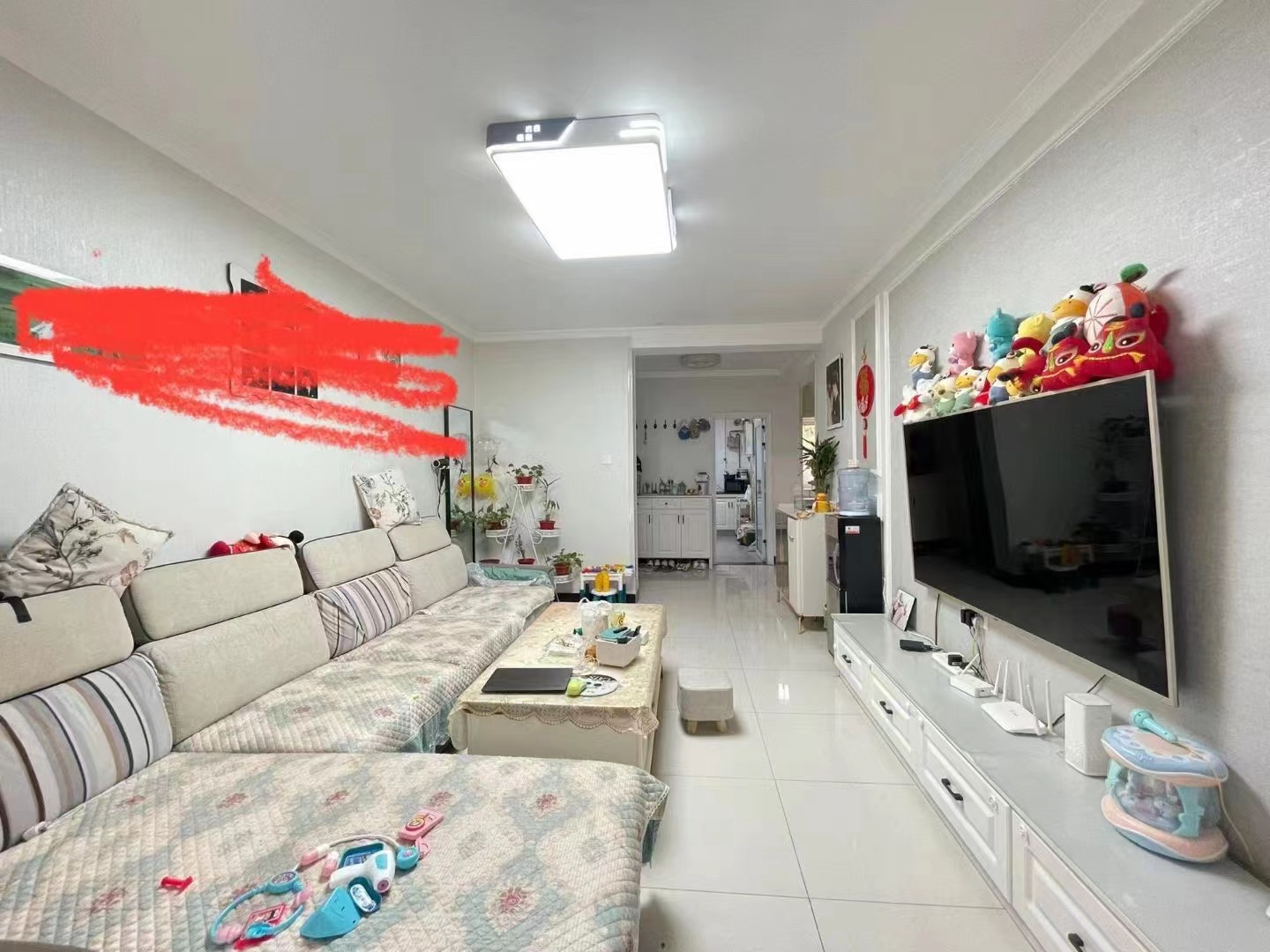 出售宝鸡市金台区兰宝小区88平米，小两室，精装修二手房