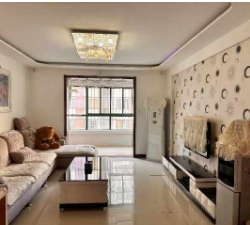 出售宝鸡市高新区德福世家95平米，两室，精装二手房