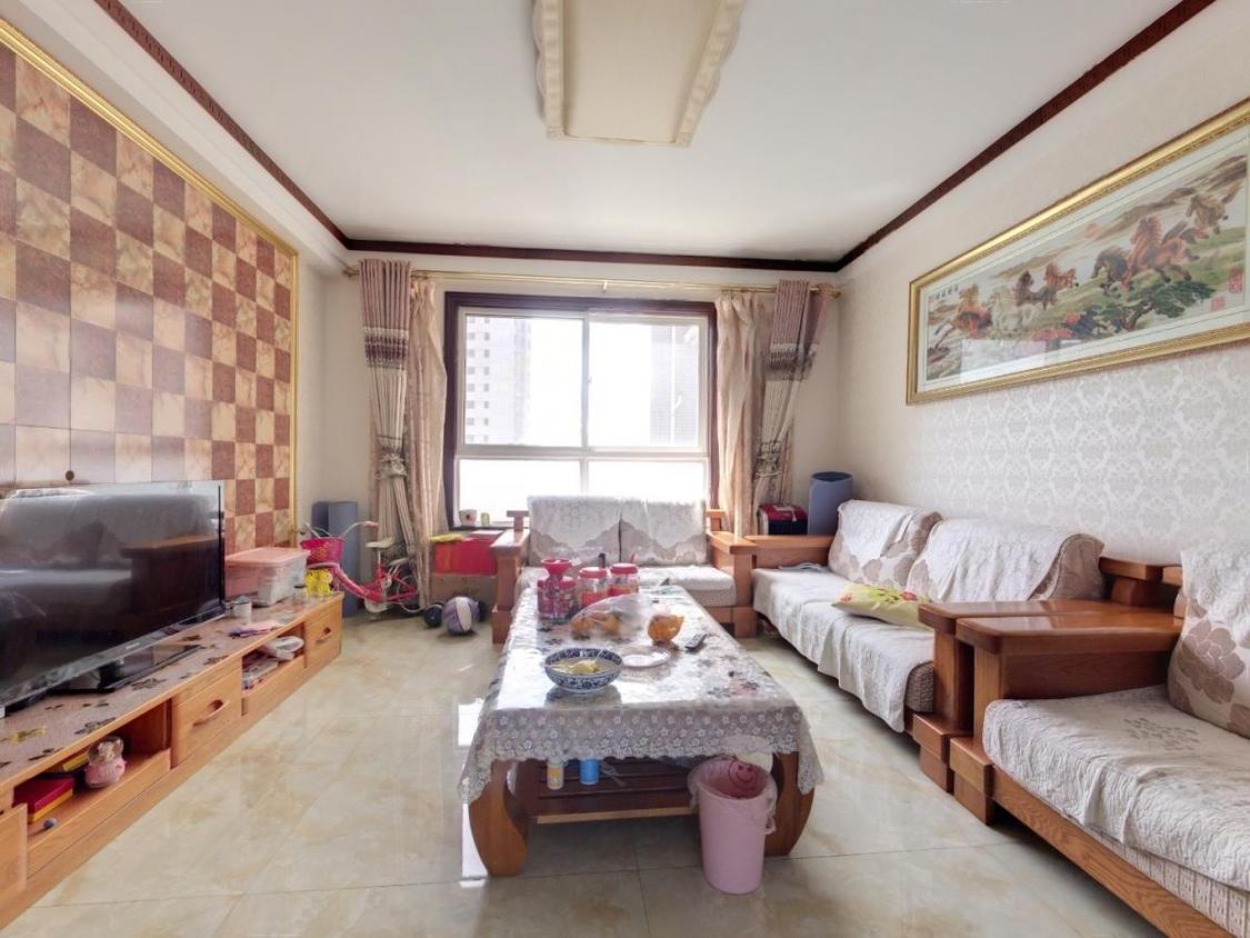 出售 陕二建家属院 131.85平 简装三室 高层高楼层