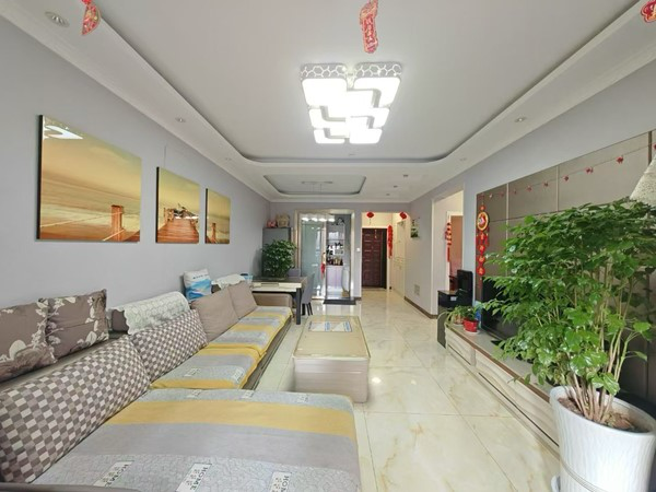 出售高新大道 海河湾两室 精装修 超大楼距 可按揭 二手房