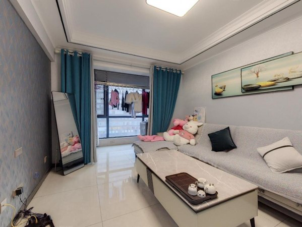 出售 高新首府 84.58平 精装两室 高层低楼层