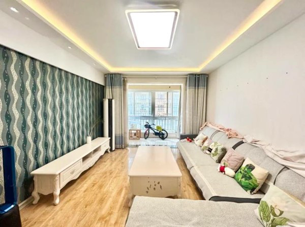 出售金台区 行政中心 大庆路 圣世兰亭 二手精装房 黄金楼层