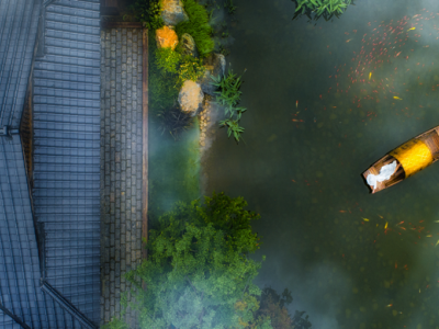 水润眉坞，滋养万物生长