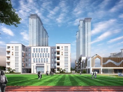 最新直拍！宝鸡市第一中学高新校区实况曝光，今年9月开学！